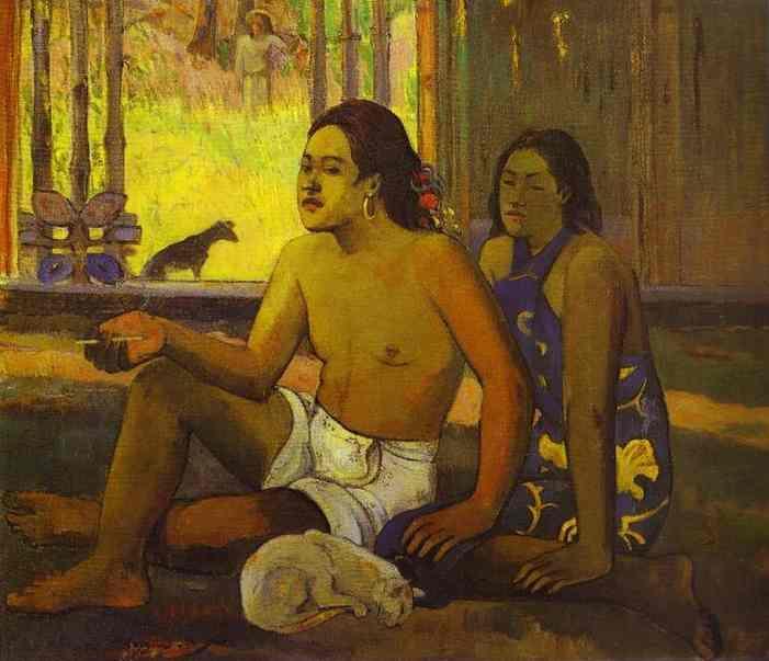 Not Working - Paul Gauguin Painting
